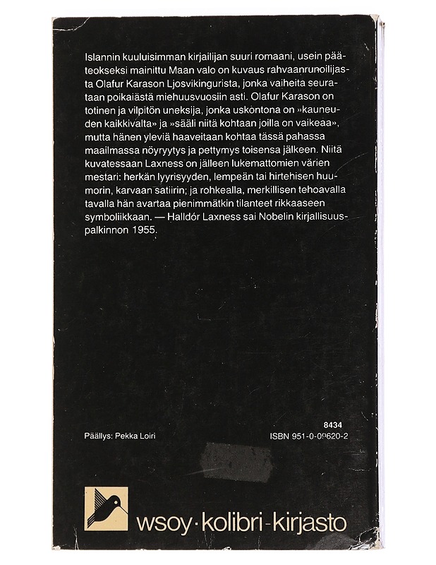 Maan valo - Halldor Laxness - Tietokirjat ja oppaat - 10105457873 - 1