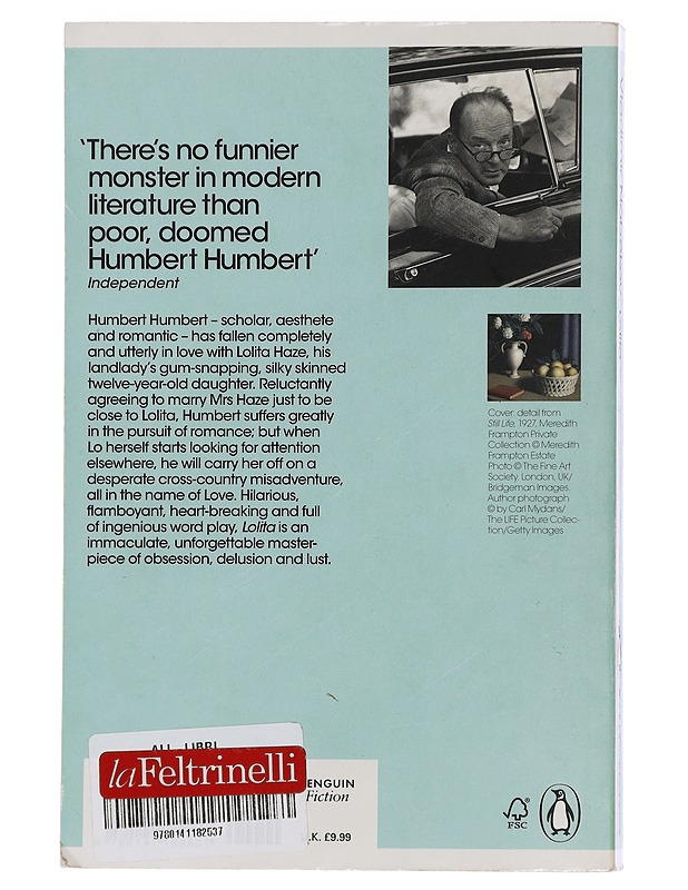 Lolita - Nabokov, Vladimir - K18 - Romaanit ja novellit - 10105457875 - 1