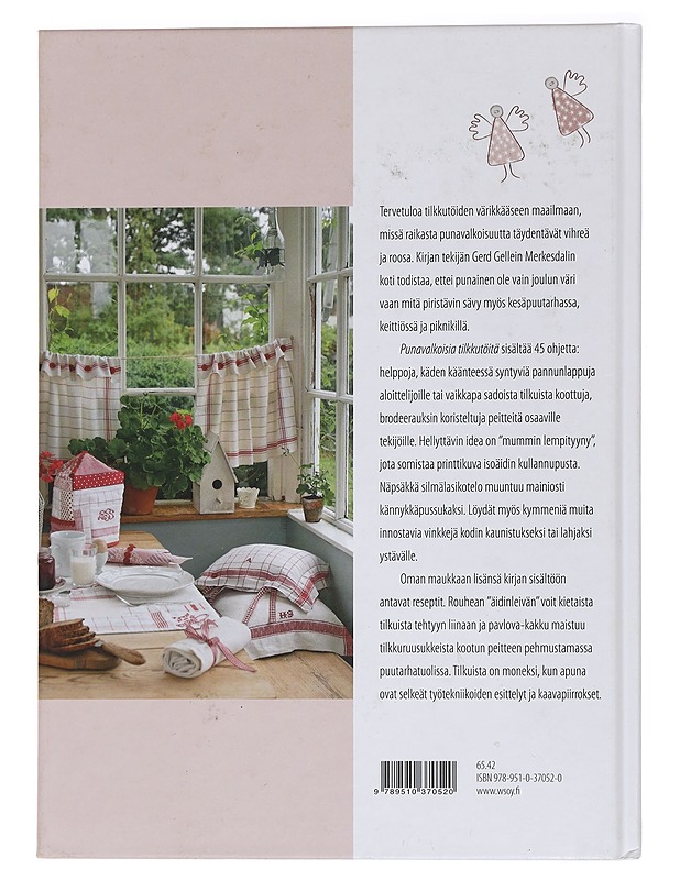 Punavalkoisia tilkkutöitä - Merkesdal, Gerd Gellein - Tietokirjat ja oppaat - 10105457880 - 1