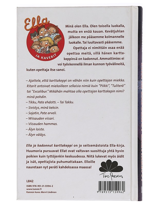 Ella ja kadonnut karttakeppi - Timo Parvela - Lastenkirjat - 10105457932 - 1