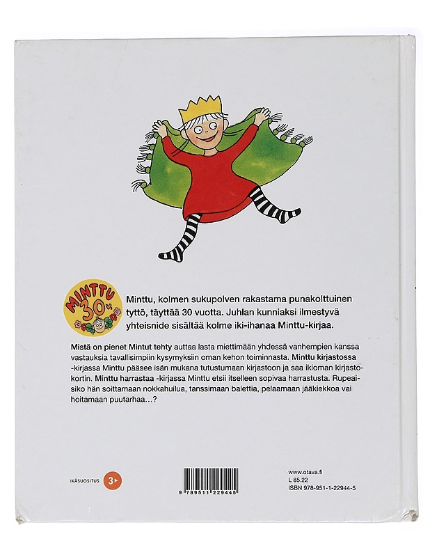 Eläköön Minttu - Maikki Harjanne - Lastenkirjat - 10105457931 - 1