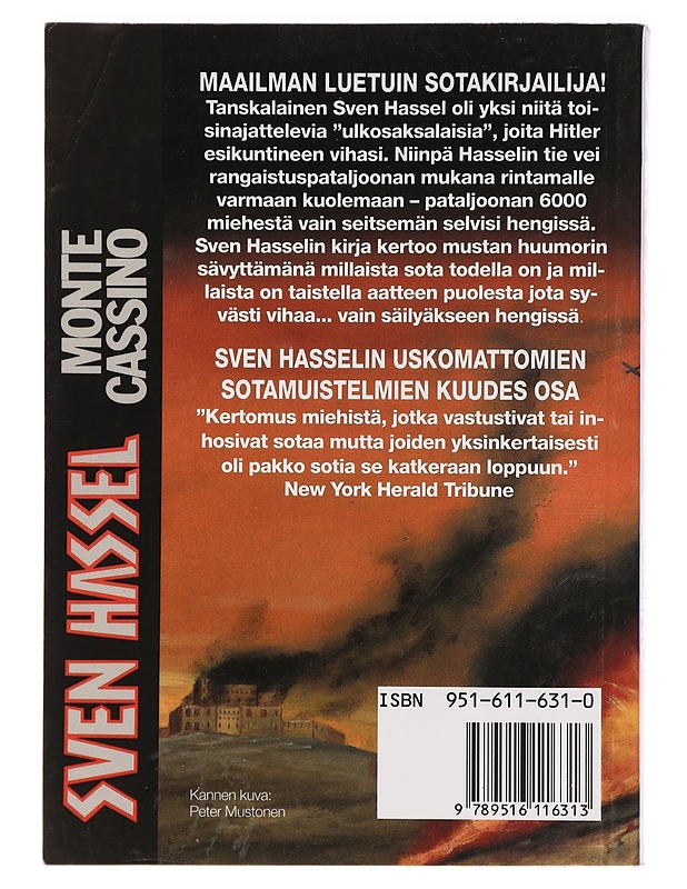 Monte Cassino - Hassel, Sven - Romaanit ja novellit - 10105457944 - 1