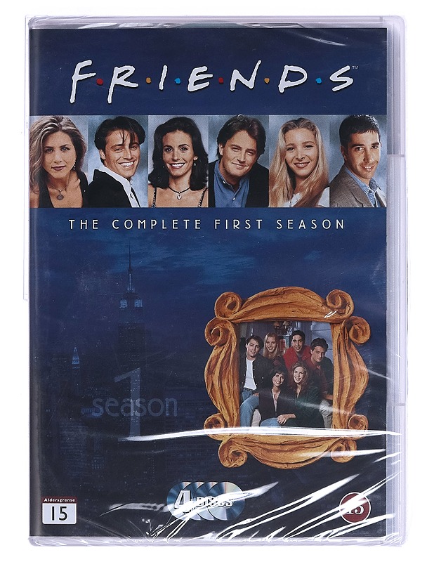 Friends: The complete First season - DVD - DVD-elokuvat - 10105457951 - 0