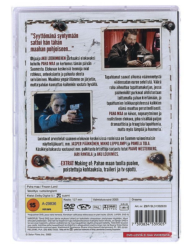 Paha maa - DVD - DVD-elokuvat - 10105457947 - 1