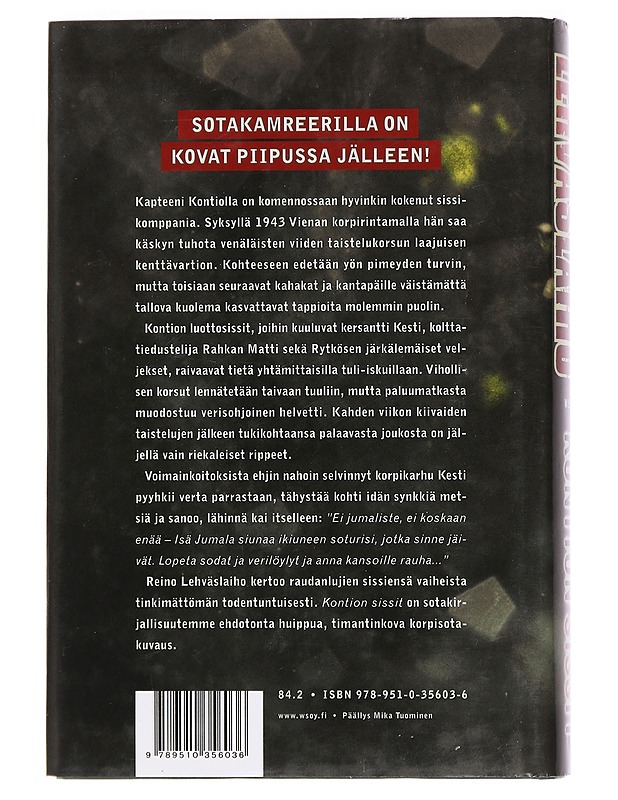 Kontion sissit - Reino Lehväslaiho - Romaanit ja novellit - 10105457964 - 1