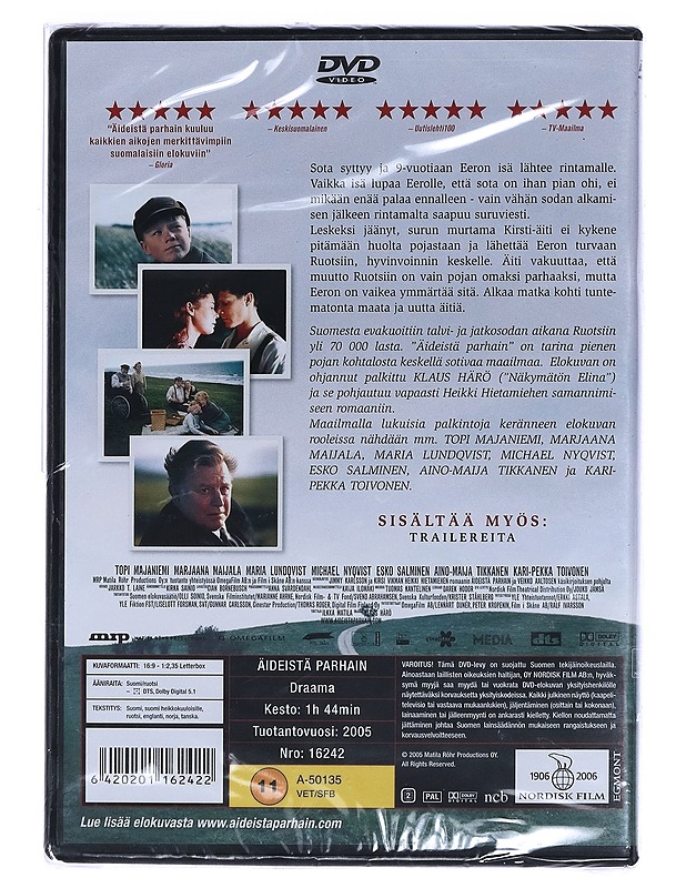 Äideistä Parhain - DVD - DVD-elokuvat - 10105457965 - 1