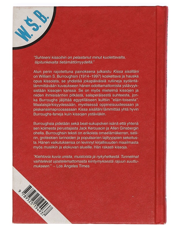Kissa sisälläni - Burroughs, William S. - Romaanit ja novellit - 10105457977 - 1