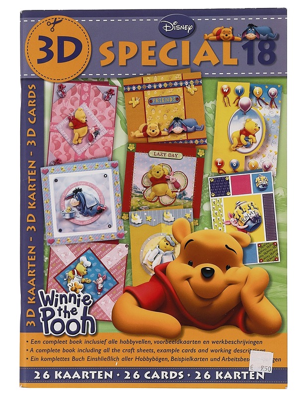 DISNEY SPECIAL 18 3D CARDS - Lastenkirjat - 10105457992 - 0