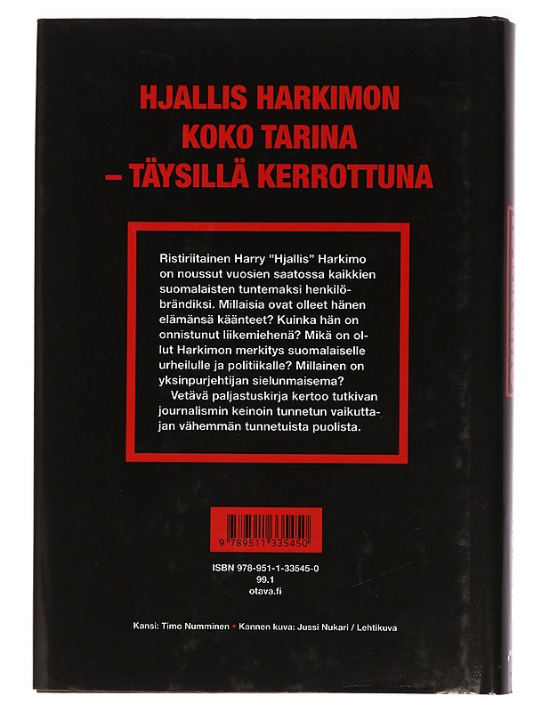 Harkimo : tarina likaisesta Harrysta - Marko Lempinen - Elämäkerrat ja muistelmat - 10105458009 - 1