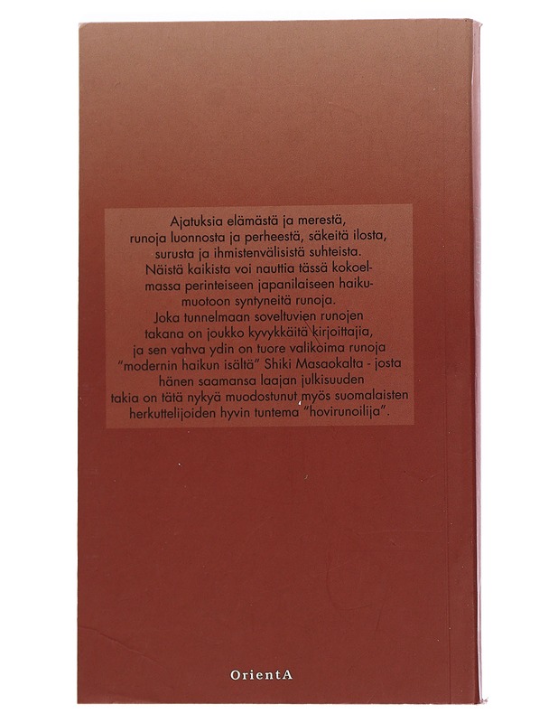 Haiku - Runoja joka tunnelmaan - Runot ja näytelmät - 10105458011 - 1