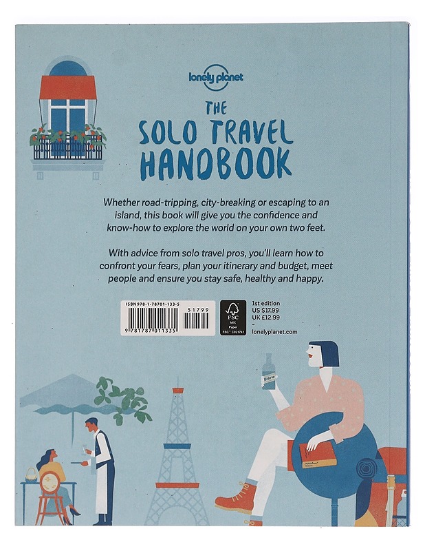 The solo travel handbook : practical tips and inspiration for a safe, fun and fearless trip - Reid, Sarah - Harrastekirjat - 10105458015 - 1