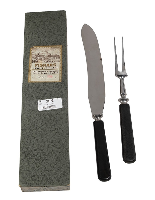 FISKARS leikkuuveitsi- ja haarukkasetti - Designsuosikit - 10105458017 - 0