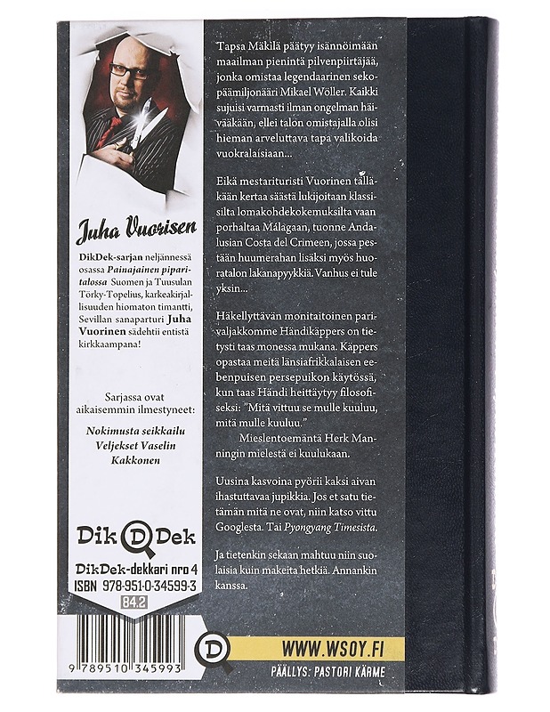 Painajainen piparitalossa - Juha Vuorinen - Romaanit ja novellit - 10105458014 - 1