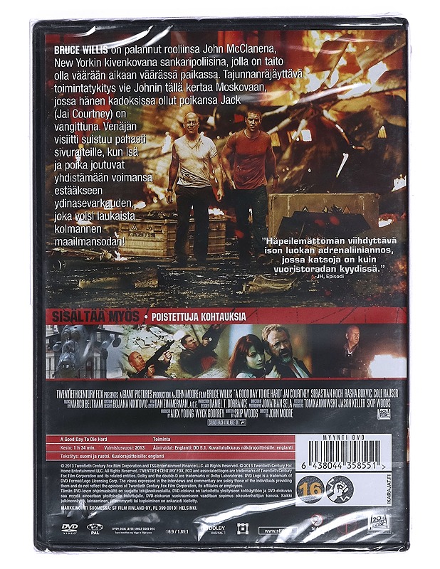 A Good Day To Die Hard - DVD - DVD-elokuvat - 10105458021 - 1