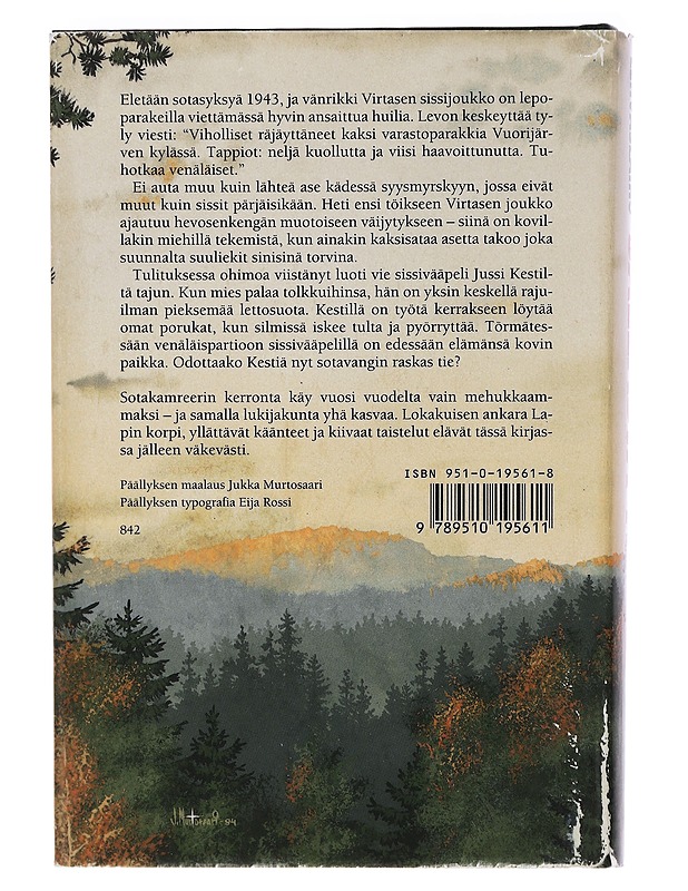 Sallasta itään : romaani - Reino Lehväslaiho - Romaanit ja novellit - 10105458023 - 1