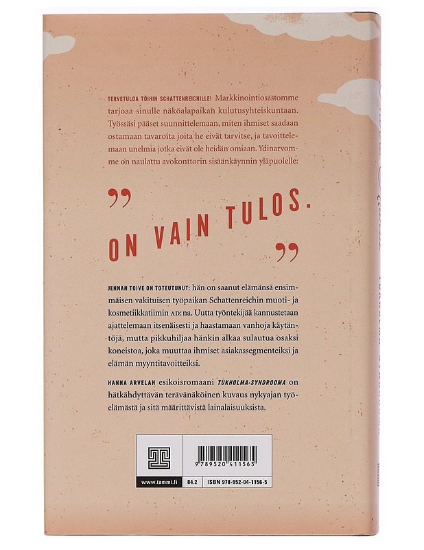 Tukholma-syndrooma - Hanna Arvela - Romaanit ja novellit - 10105458024 - 1