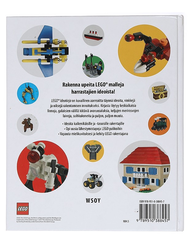 LEGO ideakirja : rakenna mitä vain - Lipkowitz, Daniel - Lastenkirjat - 10105458037 - 1