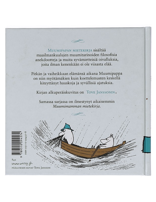 Muumipapan mietekirja - Jansson, Tove - Runot ja näytelmät - 10105458038 - 1