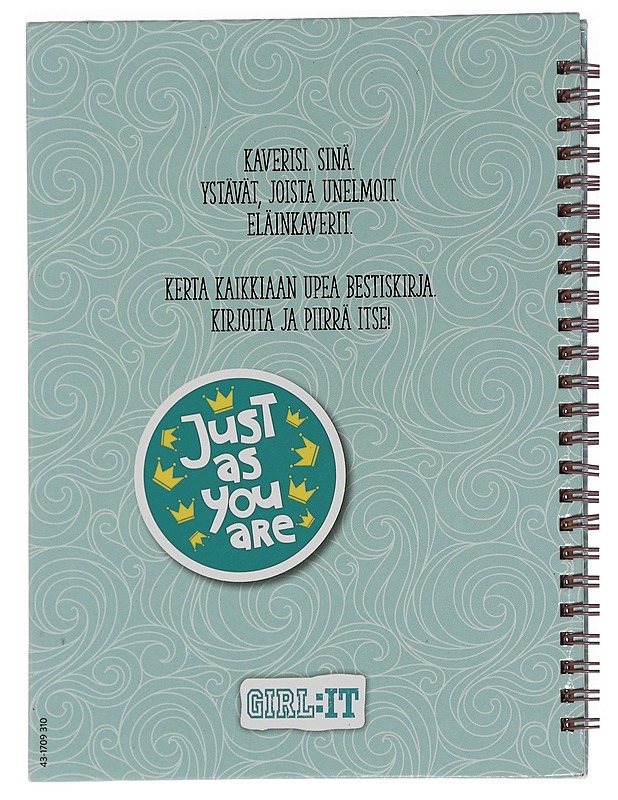 Just As You Are - Mahtava Bestiskirja - Moa Mansén - Nuorten kirjat - 10105458067 - 1