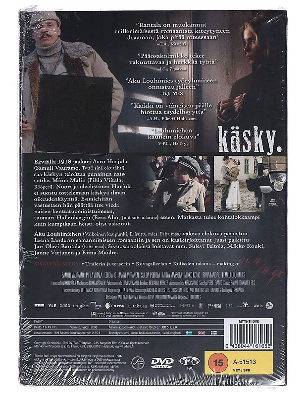 Käsky - DVD - DVD-elokuvat - 10105458076 - 1