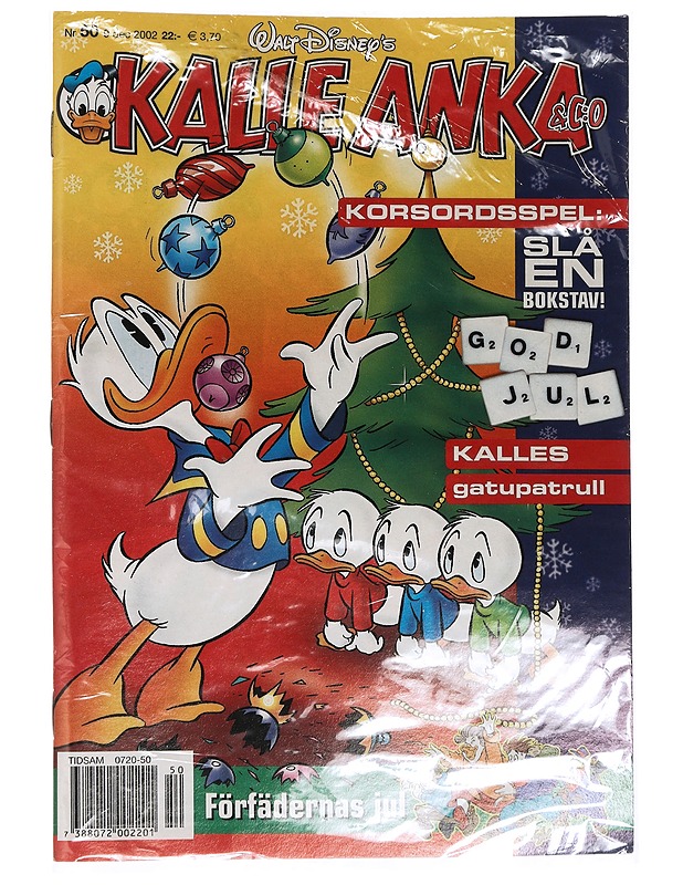 Walt Disney: Kalle Anka & C:o Nr: 50 DEC - Sarjakuvat - 10105458071 - 0