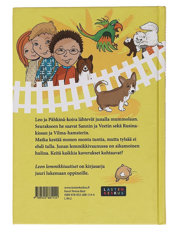 Lemmikkien junamatka - Marttinen, Tittamari - Lastenkirjat - 10105458090 - 1