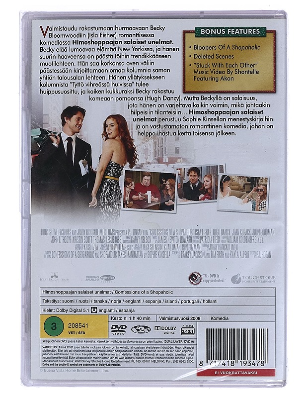 Himoshoppaajan Salaiset Unelmat - DVD - DVD-elokuvat - 10105458102 - 1