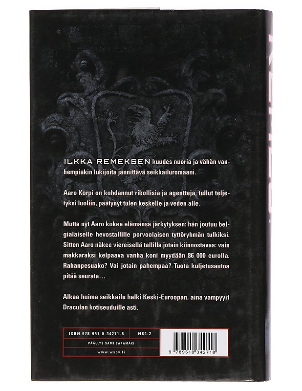 Draculan ratsu - Ilkka Remes - Jännitys ja dekkarit - 10105458104 - 1