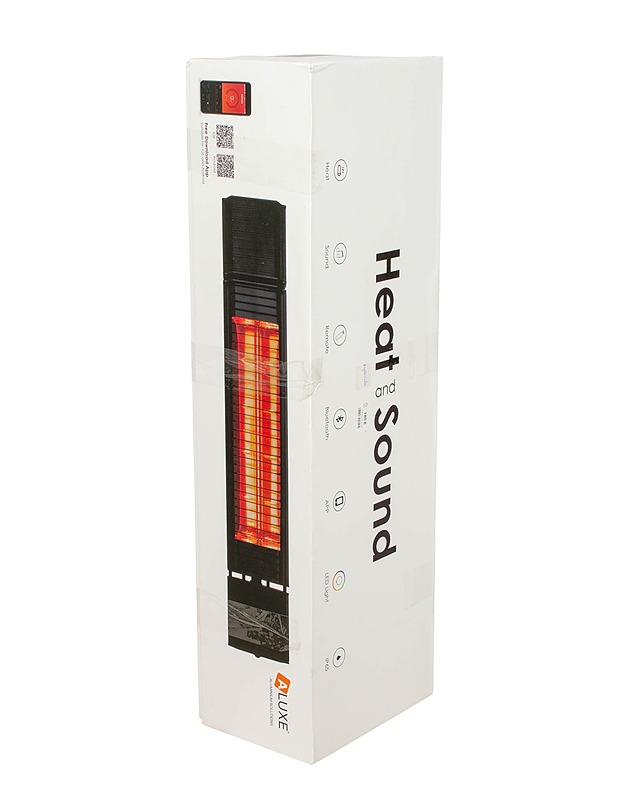 ALUXE Heat to Sound lämmitin/kaiutin - Viihde-elektroniikka - 10105458128 - 0