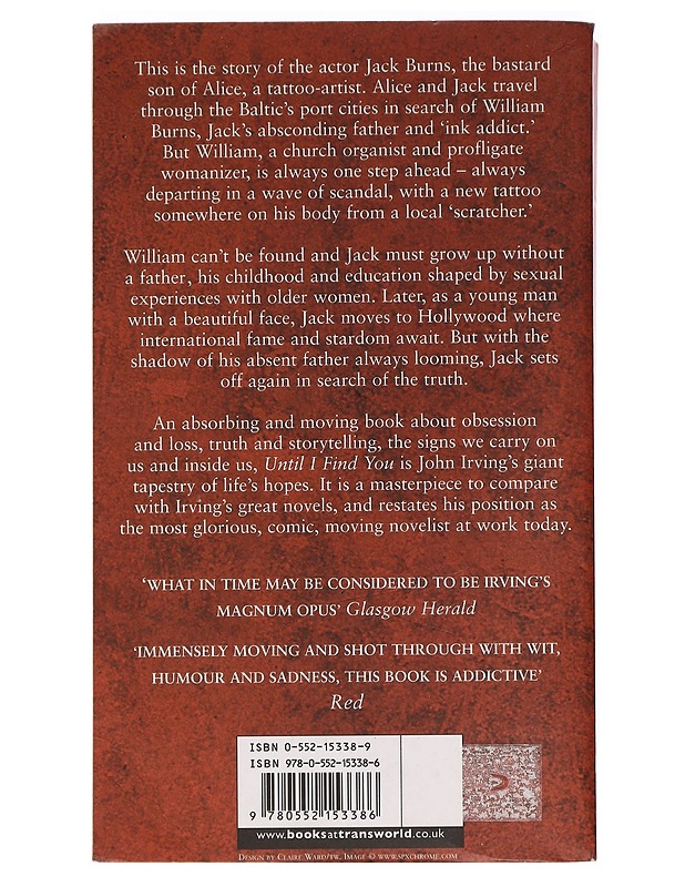 Until I find you - Irving John - Romaanit ja novellit - 10105458155 - 1