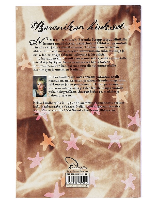 Bereniken hiukset - Lindberg, Pirkko - K18 - Romaanit ja novellit - 10105458178 - 1