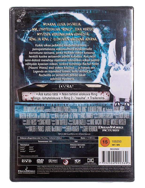 Ring - DVD - DVD-elokuvat - 10105458184 - 1