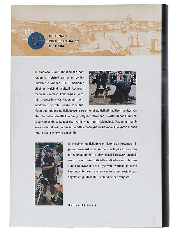 Helsingin poliisilaitoksen historia 1826-2001 - Keskinen, Kimmo - Tietokirjat ja oppaat - 10105458183 - 1