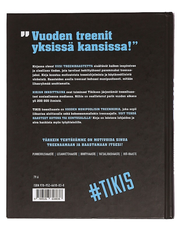 Tikis : treenihaaste - Suokas, Evgeni - Hyvinvointikirjat - 10105458189 - 1