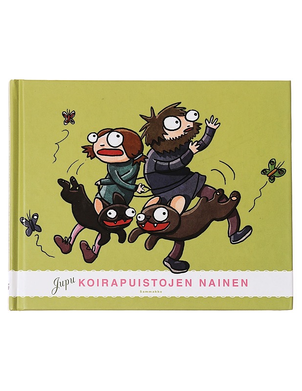 Koirapuistojen nainen - Jupu - Sarjakuvat - 10105458194 - 0