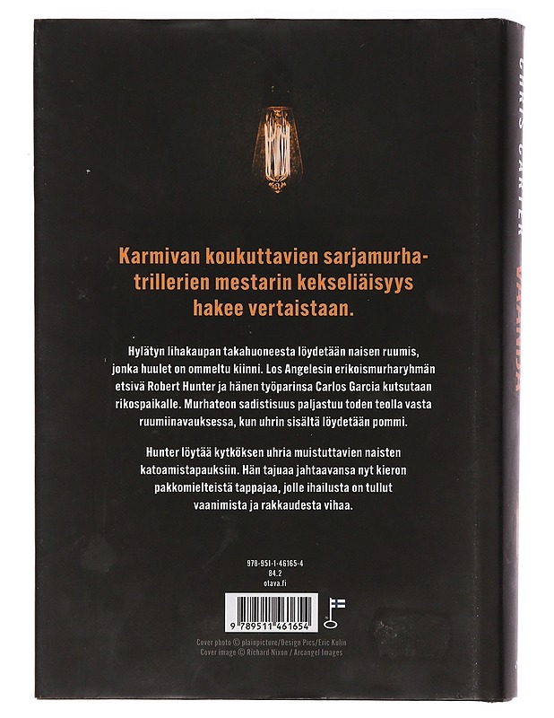 Vaanija - Carter, Chris - Jännitys ja dekkarit - 10105458209 - 1