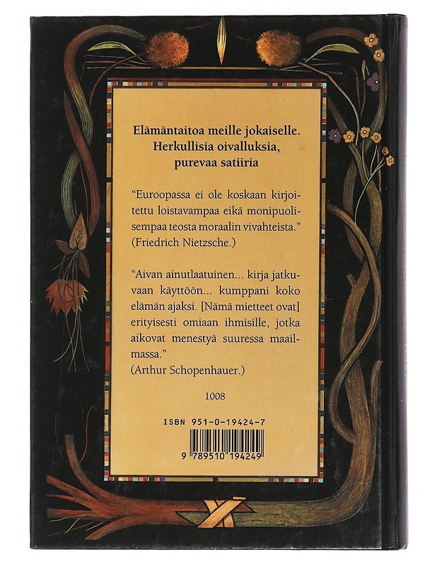 Maallisen viisauden käsikirja - Gracián , Baltasar - Runot ja näytelmät - 10105458211 - 1