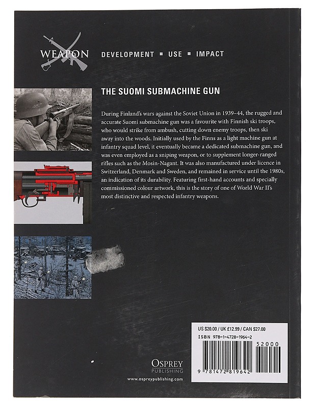 The Suomi submachine gun - Leroy Thompson - Tietokirjat ja oppaat - 10105458228 - 1