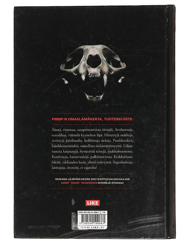 PMMP - Luoti, Mira, Vesala, Paula - Musiikki- ja elokuvakirjat - 10105458231 - 1