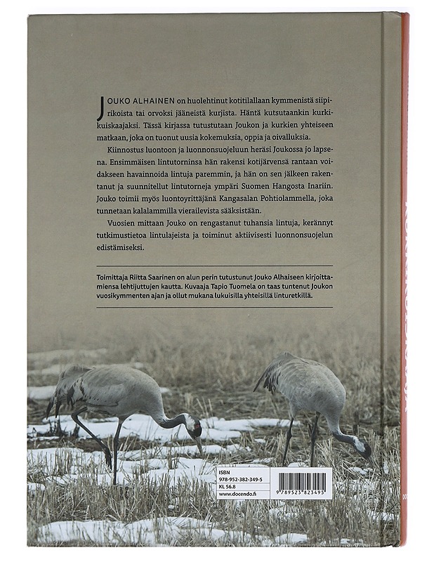 Kurkikuiskaaja - Saarinen, Riitta - Elämäkerrat ja muistelmat - 10105458235 - 1