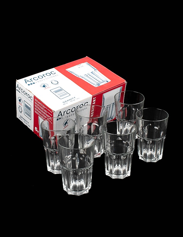 ARCOROC Granity juomalasit, 6 kpl - Lasit - 10105458251 - 0