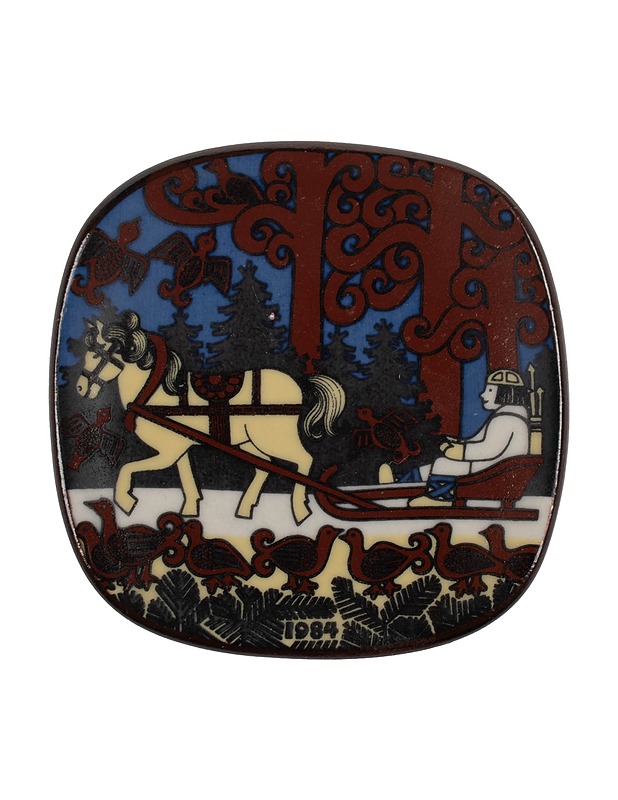 ARABIA Factory Visit 1984 seinälautanen - Designsuosikit - 10105458275 - 0