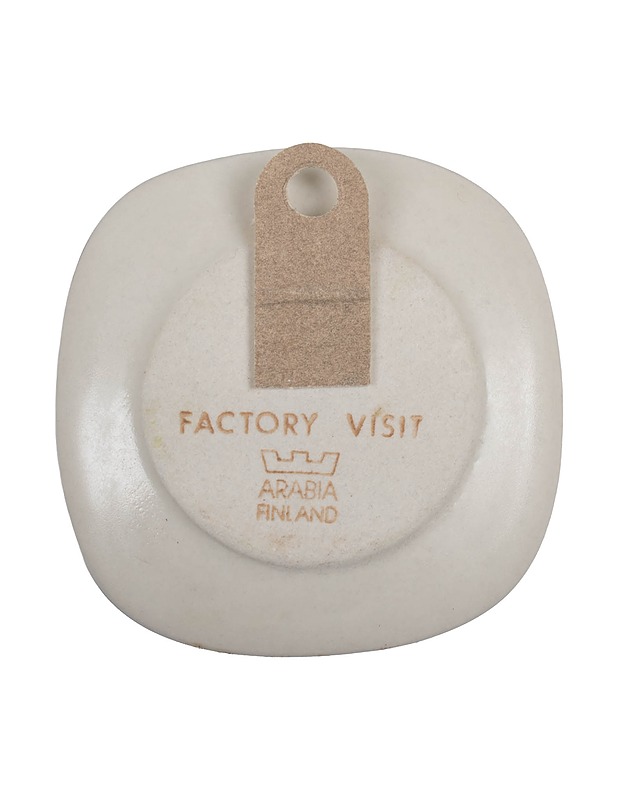 ARABIA Factory Visit 1984 seinälautanen - Designsuosikit - 10105458275 - 1