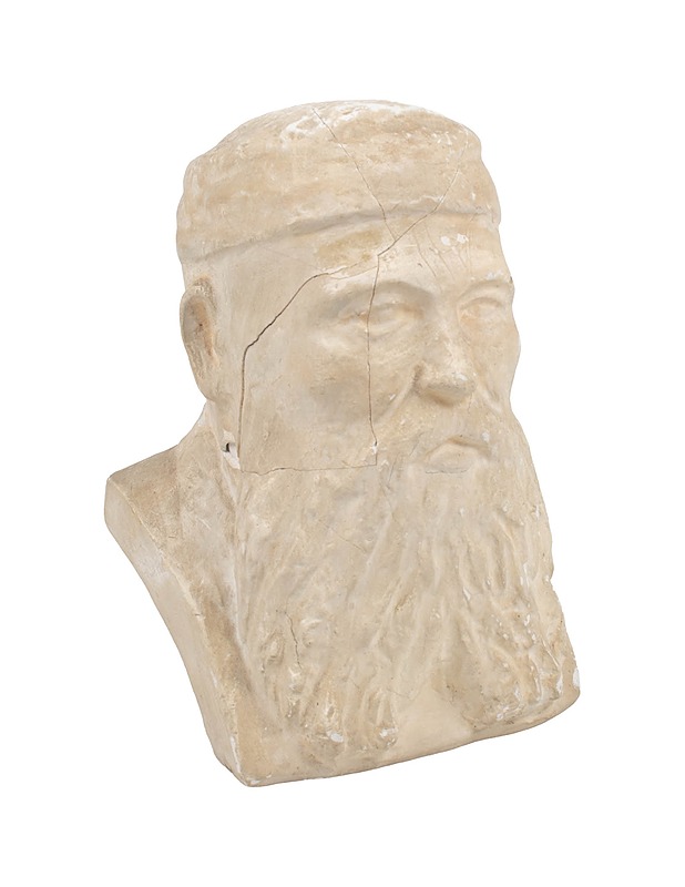 F.E. Sillanpää kipsiveistos, II-laatu - Koriste-esineet - 10105458312 - 0