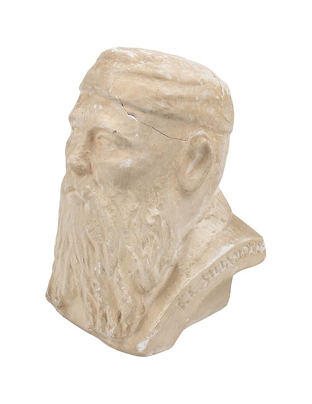 F.E. Sillanpää kipsiveistos, II-laatu - Koriste-esineet - 10105458312 - 2