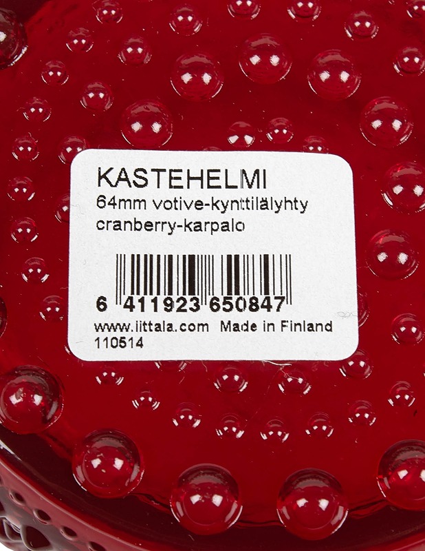 IITTALA Kastehelmi kynttilälyhty, karpalo - Designsuosikit - 10105458315 - 3