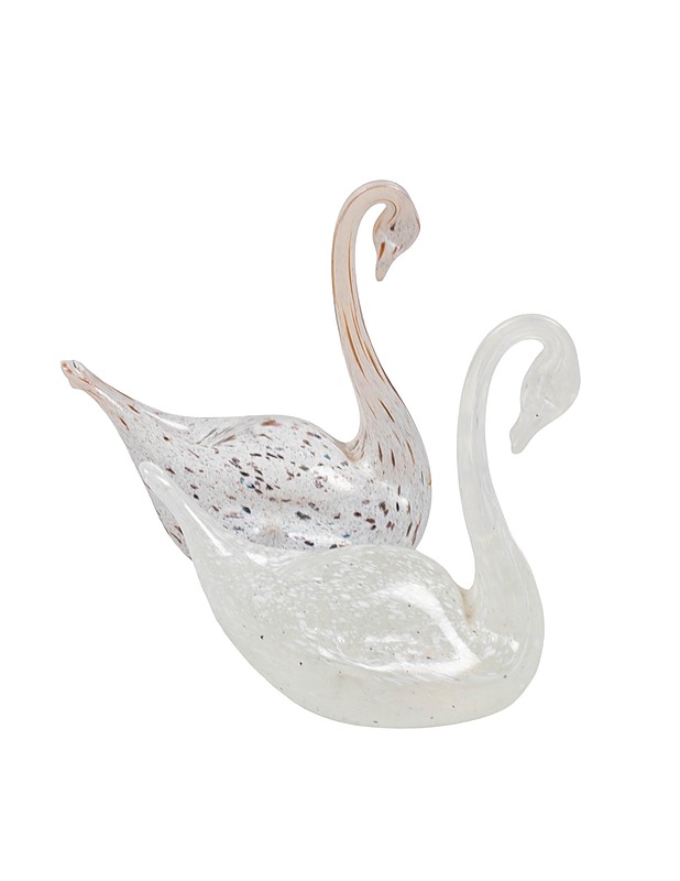 LASILANDIA lasijoutsenet, 2 kpl - Koriste-esineet - 10105458317 - 5