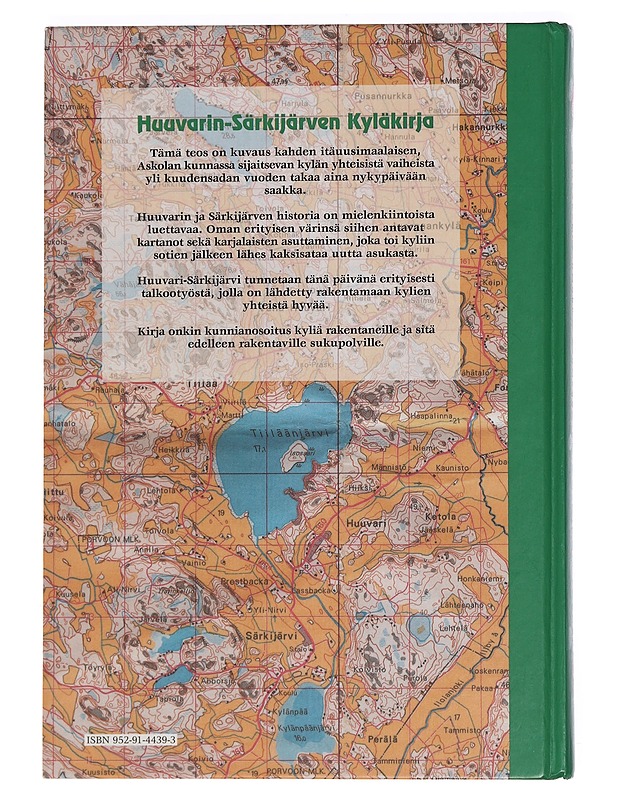 Huuvarin-Särkijärven kyläkirja - Kekkonen, Ilmo - Historiakirjat - 10105458328 - 1