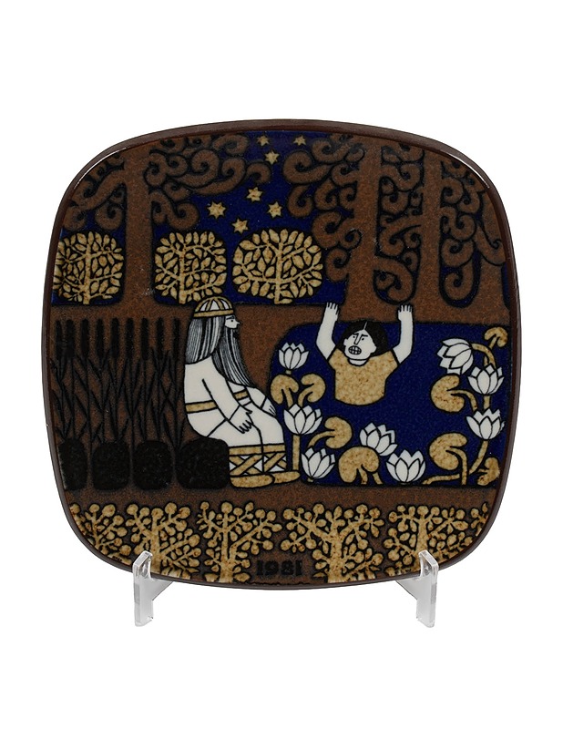 ARABIA Kalevala vuosilautanen 1981 - Designsuosikit - 10105458354 - 0
