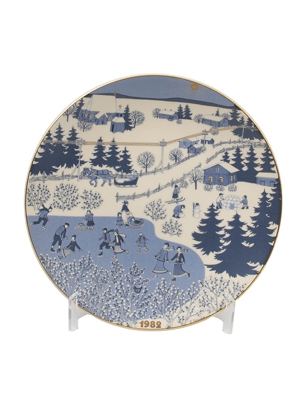 ARABIA Joululautanen 1982 - Designsuosikit - 10105458381 - 0